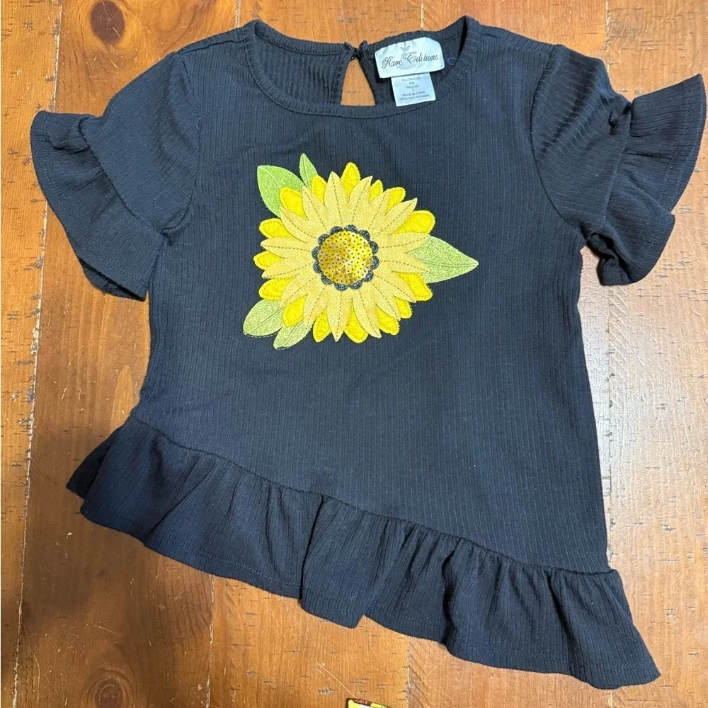 Rare Editions Sunflower Set Girls Size 7 - Picture 6 of 12
